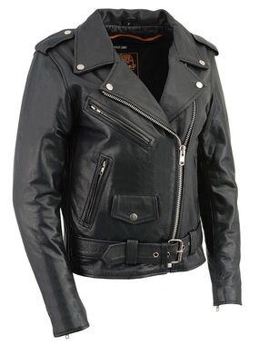 Milwaukee Leather LKL2700 Women’s Small Leather Motorcycle Jacket- like new